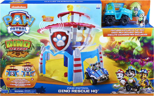 Spin Master Dino Rescue Headquarter Πίστα για 3+ Ετών