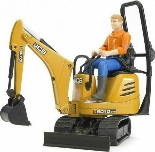 Bruder Υδραυλικός JCB με Χειριστή Εκσκαφέας 1:16 για 3+ Ετών