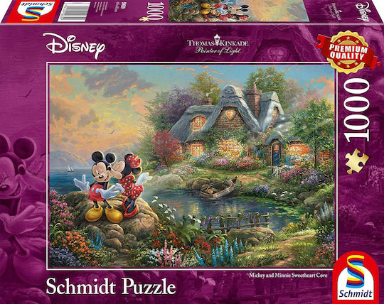 Puzzle Thomas Kinkade: Disney Mickey & Minnie 2D 1000 Κομμάτια 59639