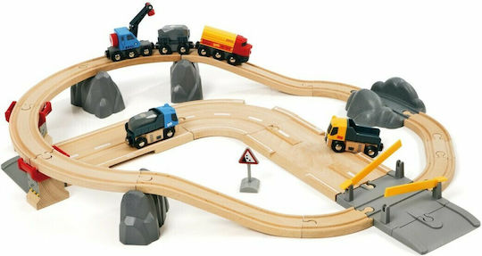 Brio Toys Rail Road Loading Σετ με Τρενάκι για 3+ Ετών 33210