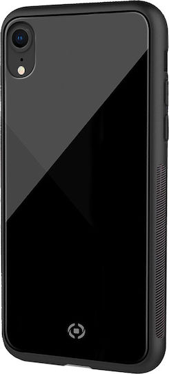 Celly Diamond Back Cover Σιλικόνης Μαύρο (iPhone XR)