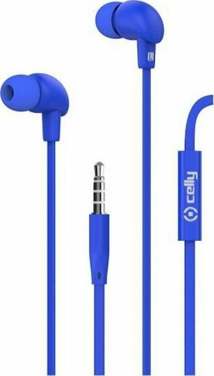 Celly UP600 In-ear Handsfree με Βύσμα 3.5mm Μπλε