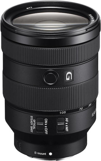 Sony Full Frame Φωτογραφικός Φακός FE 24-105mm f/4 G OSS Standard Zoom για Sony E Mount Μαύρος