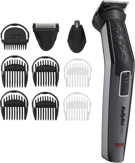 Babyliss MT727E Σετ Επαναφορτιζόμενης Κουρευτικής Μηχανής Γκρι 214548