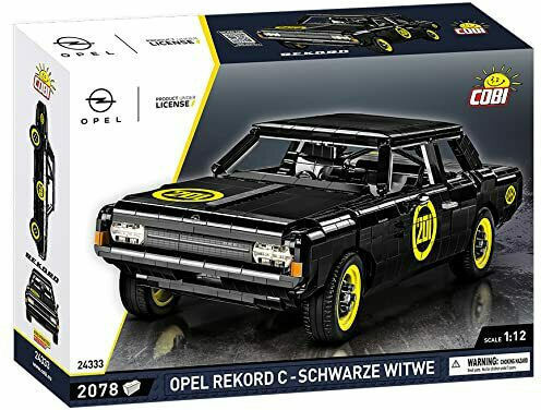 Cobi Τουβλάκια Opel Rekord C Schwarze Witwe για 10+ Ετών 2078τμχ COBI-24333