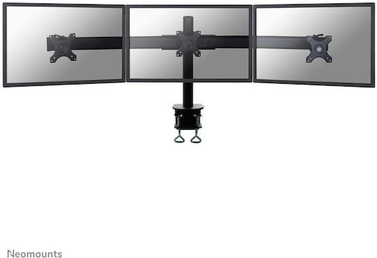 Newstar Βάση Γραφείου για 3 Οθόνες έως 27" με Βραχίονα (FPMA-D700D3)