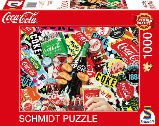 Puzzle Coca Cola Collection 2D 1000 Κομμάτια 59916