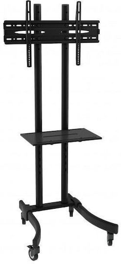 Techly ICA-TR23 Βάση Τηλεόρασης Δαπέδου έως 70" και 40kg