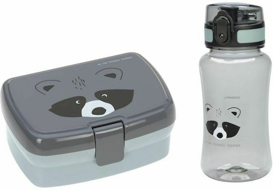 Laessig Πλαστικό Παιδικό Σετ Φαγητού Γκρι 1210057250