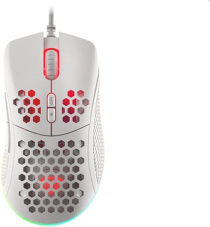 Genesis Krypton 555 RGB Gaming Ποντίκι 8000 DPI Λευκό