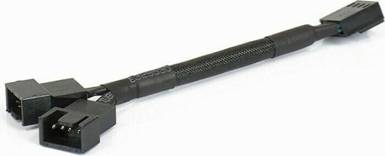 Phanteks 4-Pin pwm - 4-Pin pwm Cable 0.11m Μαύρο PH-CB-Y4P