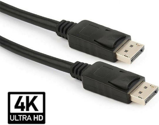 Cablexpert Cable DisplayPort male - DisplayPort male 5m Μαύρο (CC-DP2-5M)