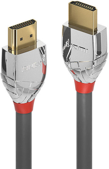 Lindy Cromo Line HDMI 2.0 Cable HDMI male - HDMI male 5m Μαύρο 37874
