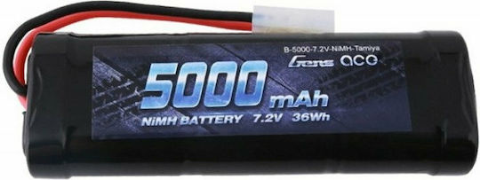 Gens Ace Flat Μπαταρία Ni-MH 7.2V 5000mAh για Τηλεκατευθυνόμενο