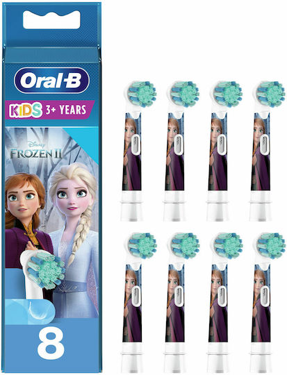Braun Frozen Ανταλλακτικές Κεφαλές Ηλεκτρικής Οδοντόβουρτσας 81748472 8τμχ Πολύχρωμο