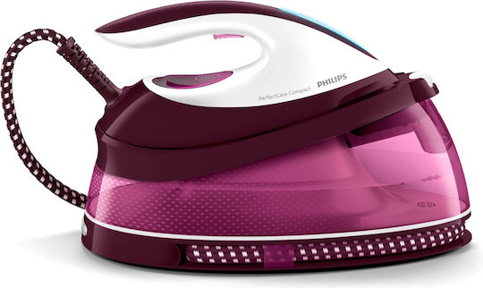 Philips PerfectCare Compact GC7842/40 Σύστημα Σιδερώματος Πίεσης 6.5bar με Δοχείο 1.5lt