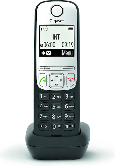 Gigaset A690 Ασύρματο Τηλέφωνο με Ελληνικό Μενού Μαύρο