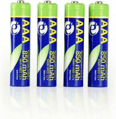 Energenie Επαναφορτιζόμενες Μπαταρίες AAA Ni-MH 850mAh 1.2V 4τμχ