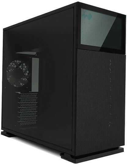 In Win N127 Gaming Midi Tower Κουτί Υπολογιστή με Πλαϊνό Παράθυρο και RGB Φωτισμό Μαύρο