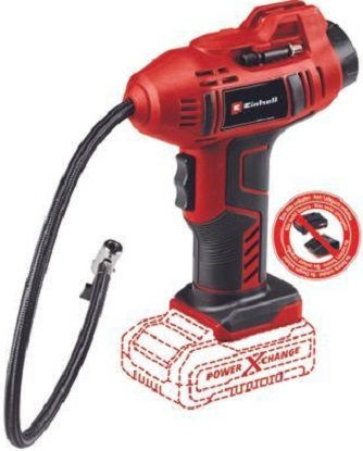 Einhell Τρόμπα Αυτοκινήτου Επαναφορτιζόμενη 18V (Χωρίς Μπαταρία) 2071010