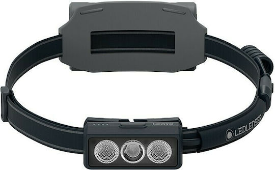 LedLenser Επαναφορτιζόμενος Φακός Κεφαλής LED IP54 με Μέγιστη Φωτεινότητα 1200lm Neo9R 502324