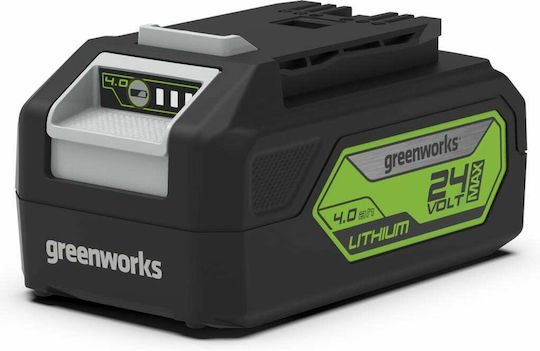 Greenworks Μπαταρία Εργαλείου Λιθίου 24V με Χωρητικότητα 4Ah G24B4