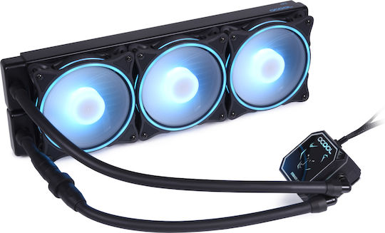 Alphacool Eisbaer LT360 Aurora Υδρόψυξη Επεξεργαστή Τριπλού Ανεμιστήρα 120mm για Socket AM4/AM5/1700/1200/115x με ARGB Φωτισμό