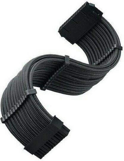 Silverstone 24-Pin ATX - 24-Pin ATX Cable 0.3m Μαύρο SST-PP07E-MBB