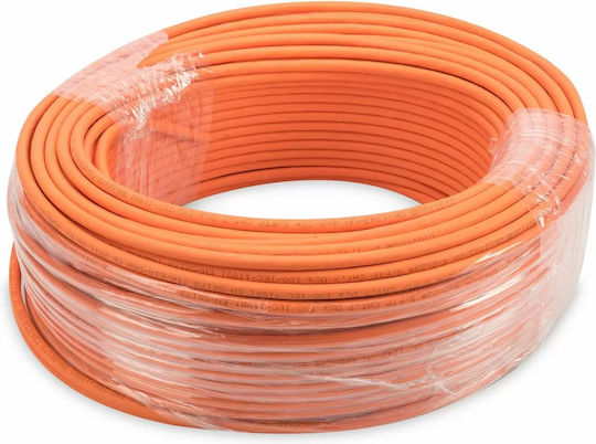 Digitus S/FTP Cat.7 Καλώδιο Δικτύου Ethernet χωρίς ακροδέκτες 25m Πορτοκαλί 1τμχ DK-1743-VH-025