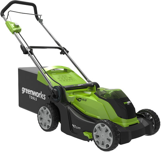 Greenworks G40LM41K4 Μηχανή Γκαζόν Μπαταρίας 40V 2504707UB