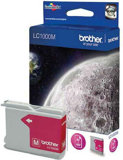 Brother LC1000 Γνήσιο Μελάνι Εκτυπωτή InkJet Ματζέντα (LC-1000M)