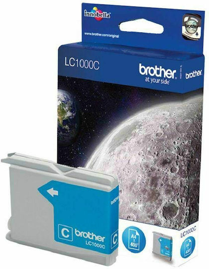 Brother LC1000 Γνήσιο Μελάνι Εκτυπωτή InkJet Κυανό (LC-1000C)