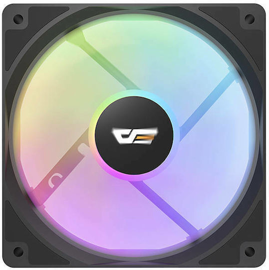 Darkflash CL12 Case Fan 120mm με RGB Φωτισμό και Σύνδεση 4-Pin Molex