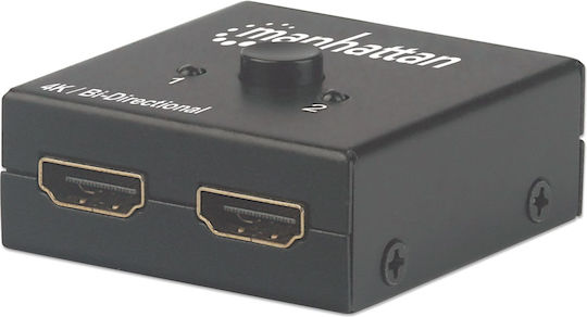 Manhattan 207850 UHD 3 θύρες HDMI Splitter