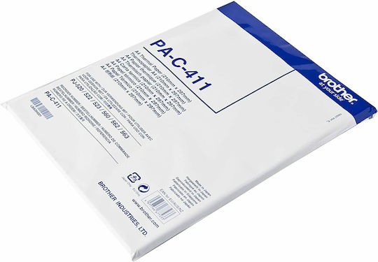 Brother PA-C-411 Χαρτί Εκτύπωσης A4 100 φύλλα Μαύρο