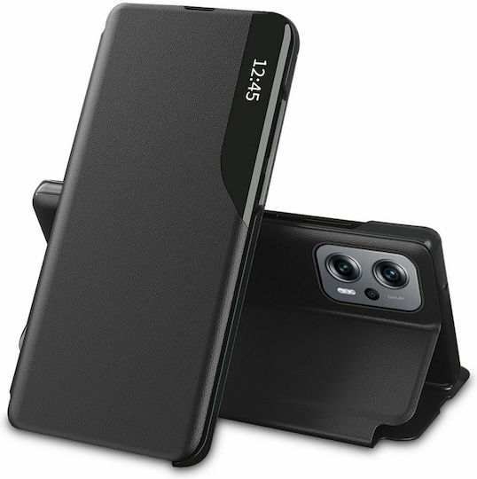 Tech-Protect SMART VIEW Book Πλαστικό Μαύρο (Poco X4 GT 5G)