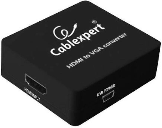 Cablexpert Μετατροπέας HDMI female σε VGA female 1τμχ DSC-HDMI-VGA-001
