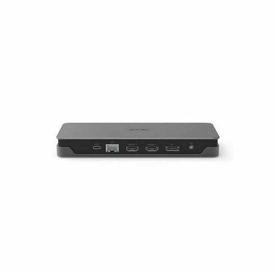 Acer USB-C Docking Station με HDMI/DisplayPort 4K Ethernet και συνδεση 3 Οθονών Γκρι (GP.DCK11.00Q)