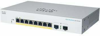 Cisco CBS220-8FP-E-2G Unmanaged L2 PoE+ Switch με 8 Θύρες Gigabit (1Gbps) Ethernet και 2 SFP Θύρες