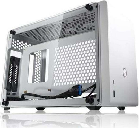 Raijintek Ophion Mini Tower Κουτί Υπολογιστή με Πλαϊνό Παράθυρο Λευκό
