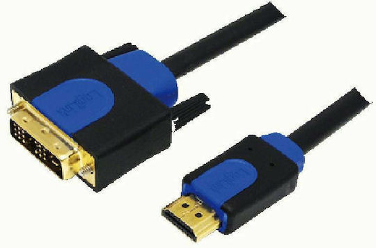 LogiLink Cable DVI-D male - HDMI male 2m (CHB3102)