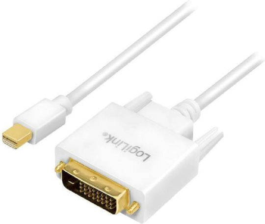 LogiLink Cable DVI-D male - mini DisplayPort male 3m (CV0138)