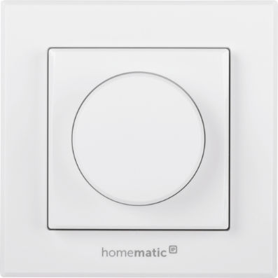 HomeMatic IP HMIP-WRCR Εξωτερικός Διακόπτης Τοίχου Μονός με Πλαίσιο Λευκός 154888A0