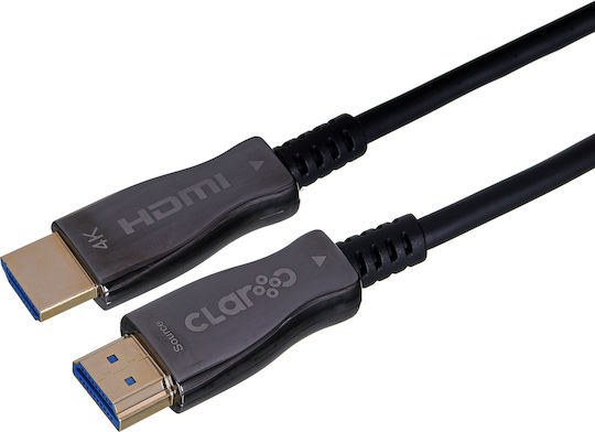 Claroc Claroc Aoc HDMI 2.0 Cable HDMI male - HDMI male 40m Μαύρο (FEN-HDMI-20-40M)