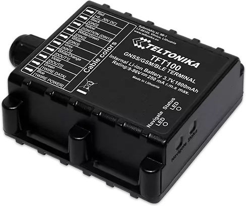 Teltonika GPS Tracker TFT100TSTAA0 GNSS / GPRS / GSM για Σκάφη / Φορτηγά / Αυτοκίνητα Αδιάβροχο IP67