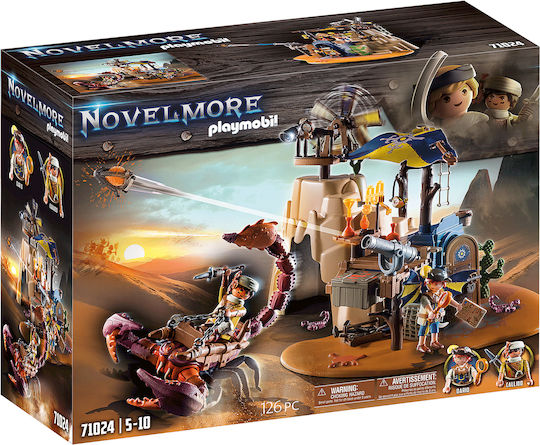 Playmobil Novelmore Μυστική Βάση Με Γιγάντιο Σκορπιό για 5-10 ετών 71024