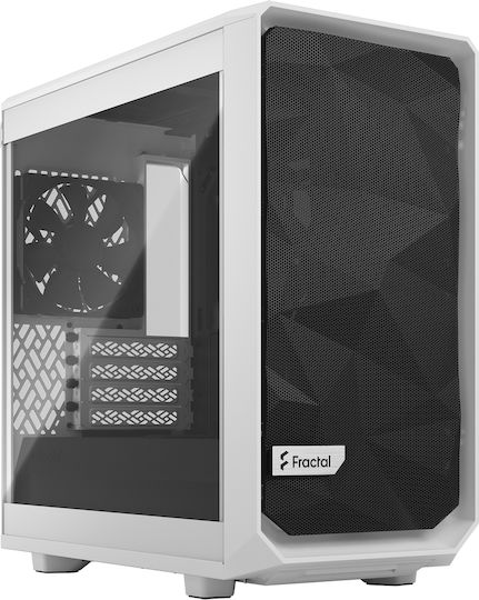 Fractal Design Meshify 2 Mini Mini Tower Κουτί Υπολογιστή με Πλαϊνό Παράθυρο White TG Clear Tint