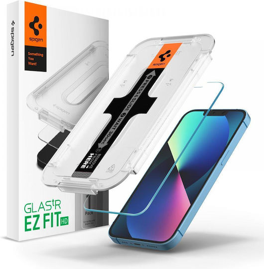 Spigen Glass.tR Ez Fit Full Glue Full Face Tempered Glass (iPhone 16e / 14 / 13 / 13 Pro) AGL03724