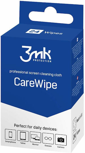 3MK CareWipe Μαντηλάκια 24τμχ