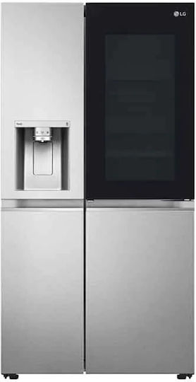 LG Ψυγείο Ντουλάπα 635lt Total NoFrost Υ179xΠ91.3xΒ73.5εκ. Inox GSXV80PZLE